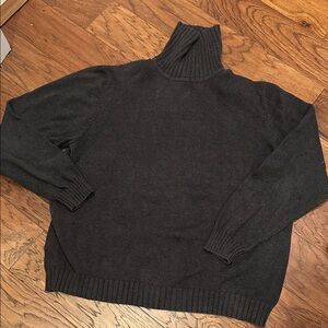 Brooks Brothers Charcoal gray Turtleneck Sweater